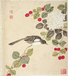 Une série de peintures d